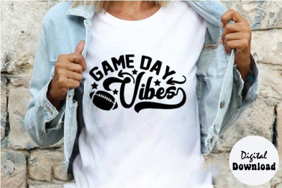 Game Day Vibes Baseball Graphics for T-Shirt Designs