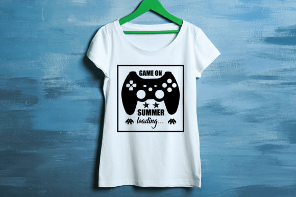 Game on Summer Loading: Graphics & T-Shirt Designs