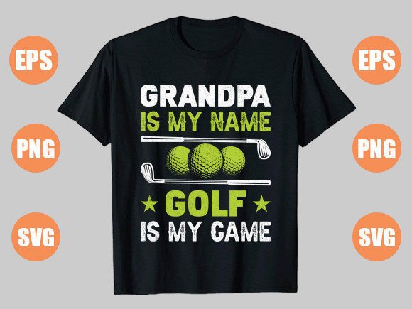 Grandpa Golf Graphics: T-Shirt Designs Review