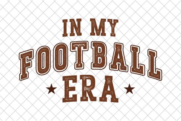 In My Football Era SVG: Graphics & T-Shirt Designs